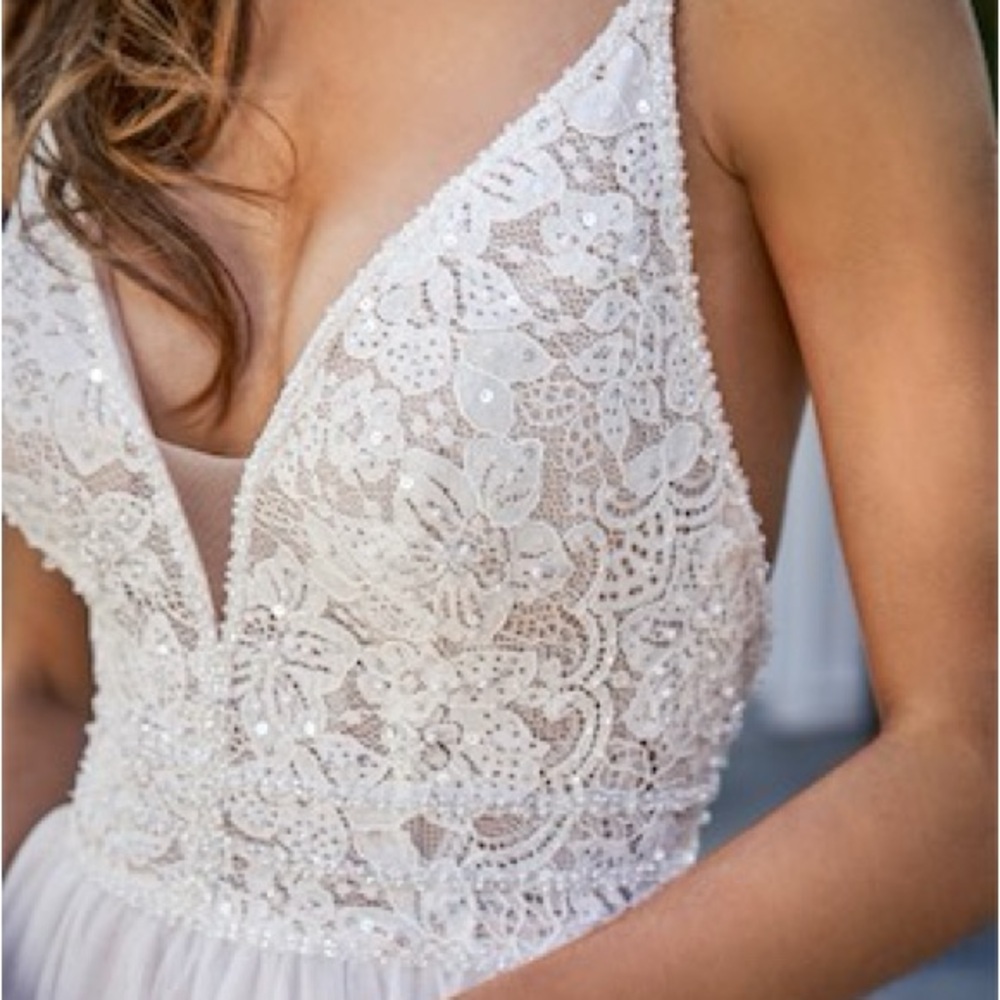 jasmine collection Lace a line Bridal Gown